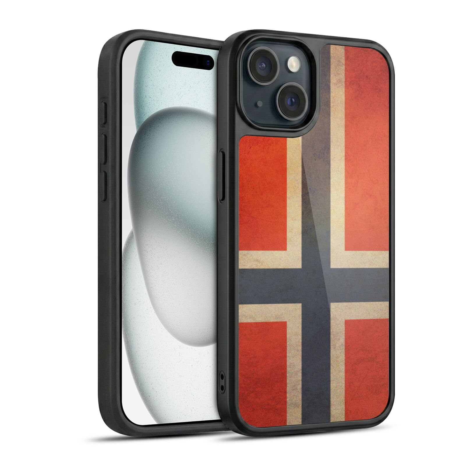 Coque Norvège iPhone 15 pour éviter les rayures et chutes Head Case Designs - 8