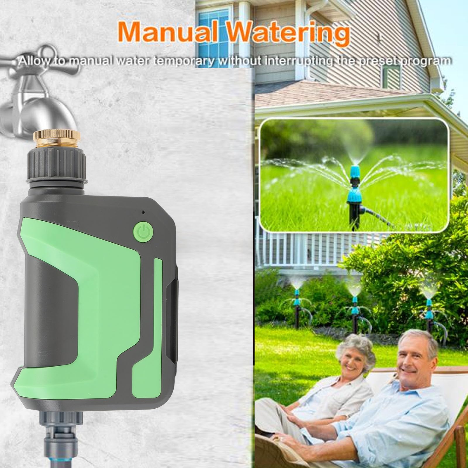 Generic Timer Automatico per L'Irrigazione con Controllo Bluetooth per Soluzioni Paesaggistiche e di Irrigazione Intelligenti