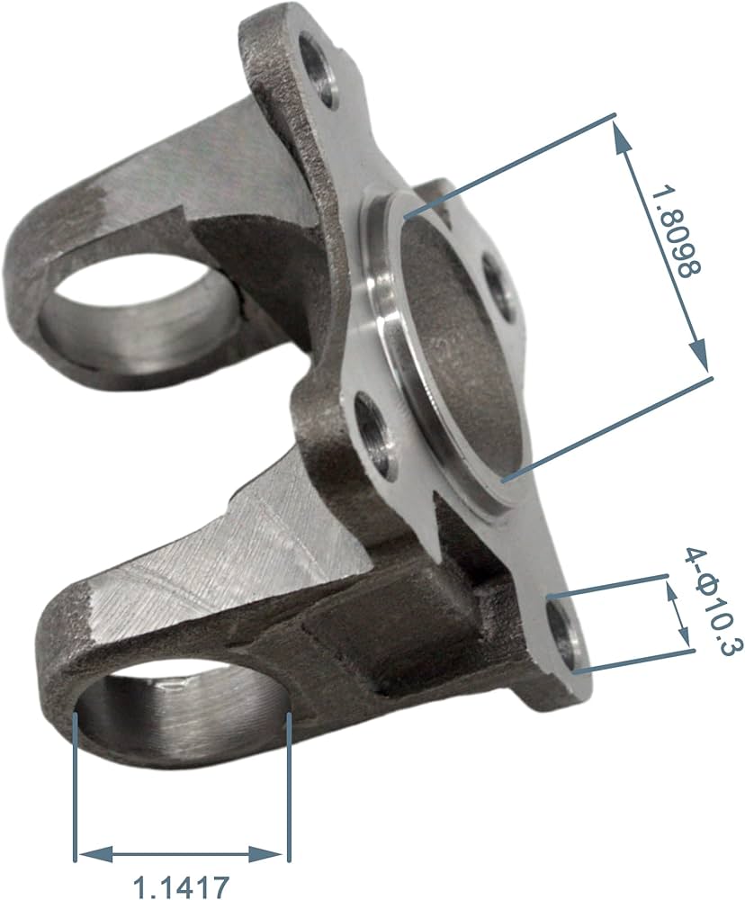 Amazon.com: BUYMACHINERYPARTS 37315-35040 Flange Yoke 2.36 x 2.36