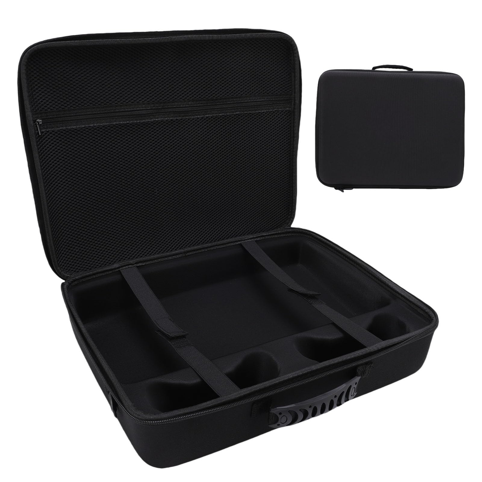 CHICIRIS Estuche de Transporte para Controlador Inalámbrico, Bolsa de Almacenamiento de Viaje Portátil, Carcasa Dura de EVA, Resistente Al Agua, a Prueba de Golpes, Forro Suave Protector (Black)