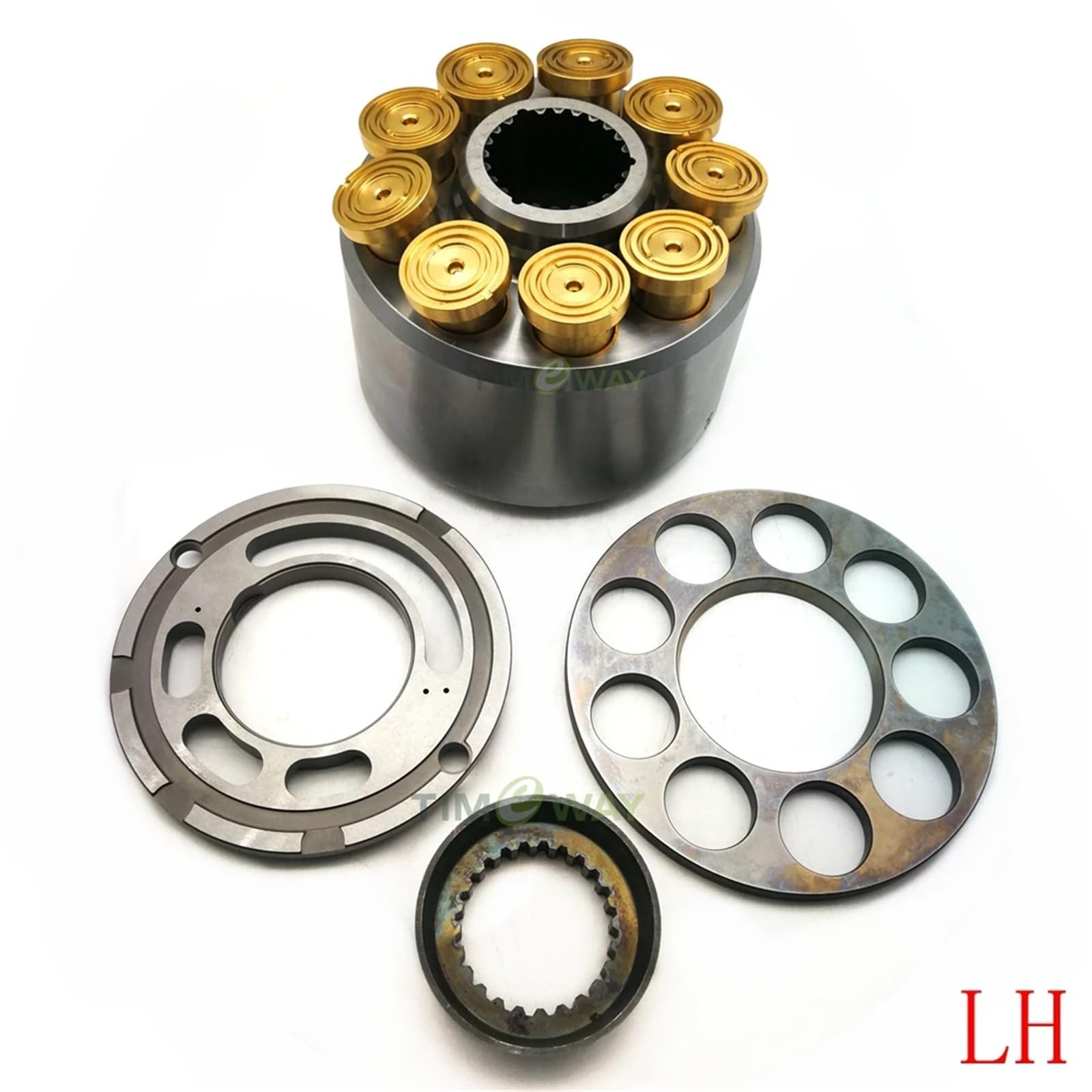 HPR Hydraulikpumpen-Zubehör, Axialkolbenpumpen-Reparatursätze für HPR130 Pumpe, Drehgruppen-Kits, Ersatzteile (HPR130 LH)