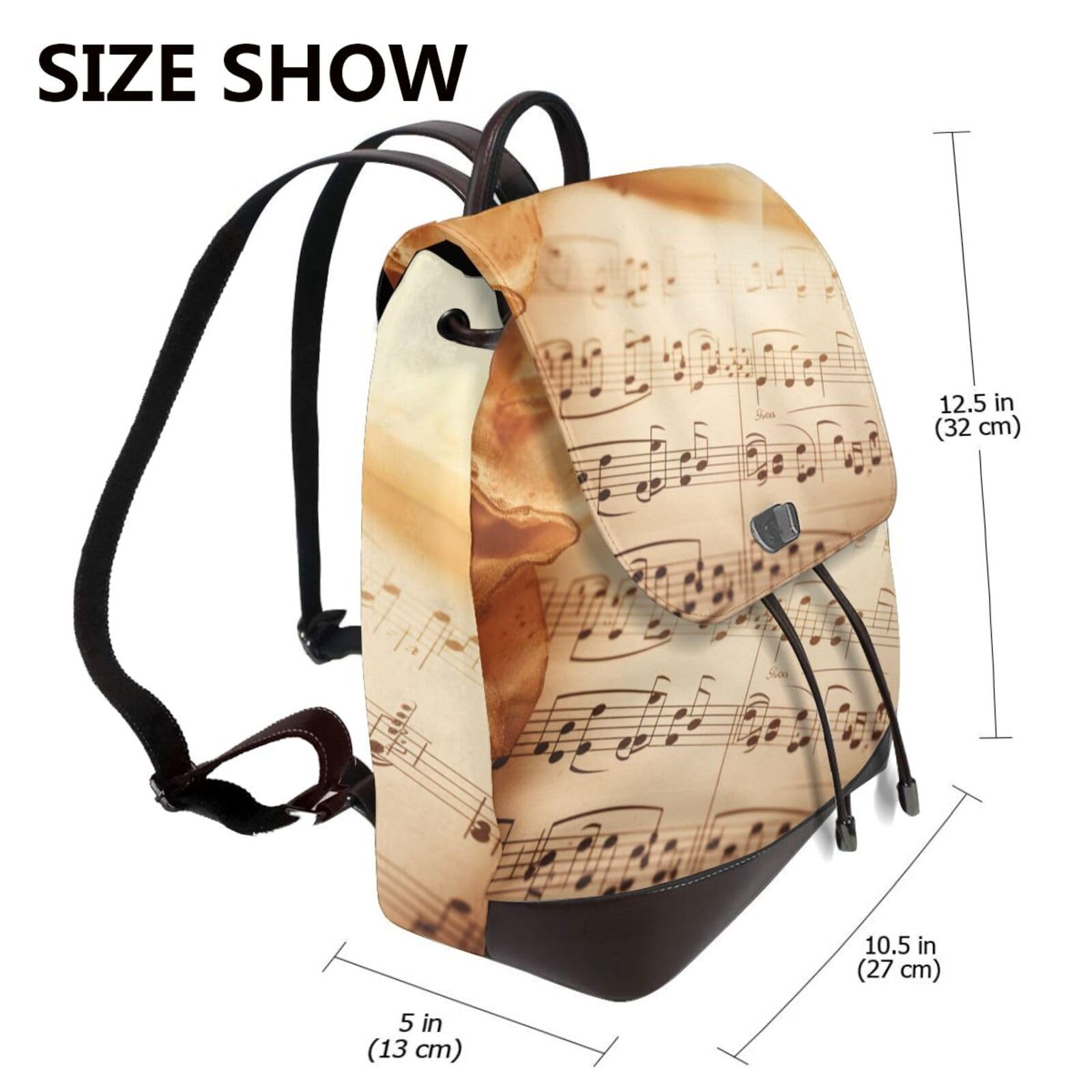 Notenrucksack, Geldbörse, Damen, modisch, Leder, Reise, Schultertasche, Handgelenk, Arbeit, College