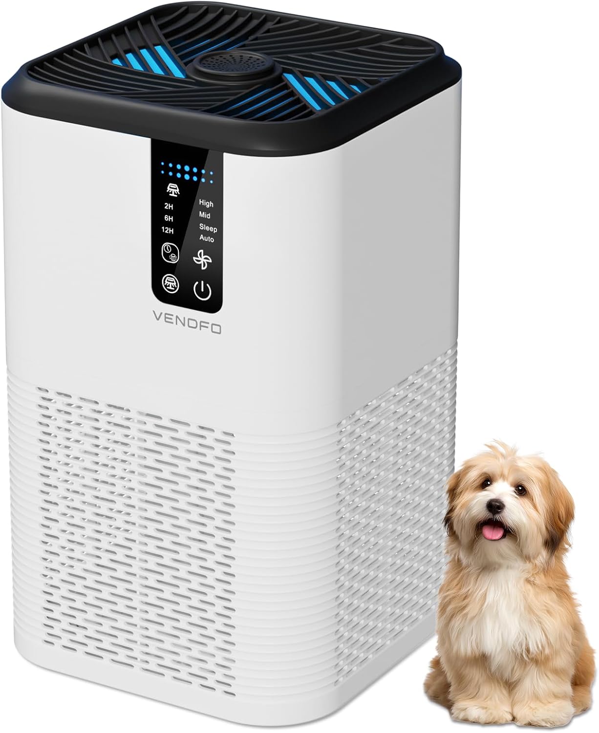 Air Purifiers for Home Large Room Up to 1750ft²,3-in-1 Filter with Sleep Mode,Air Purifier with Aromatherapy Diffuser for Office,Living Room,Bedroom,Remove Smoke Odor,Home Pets,Grey Black