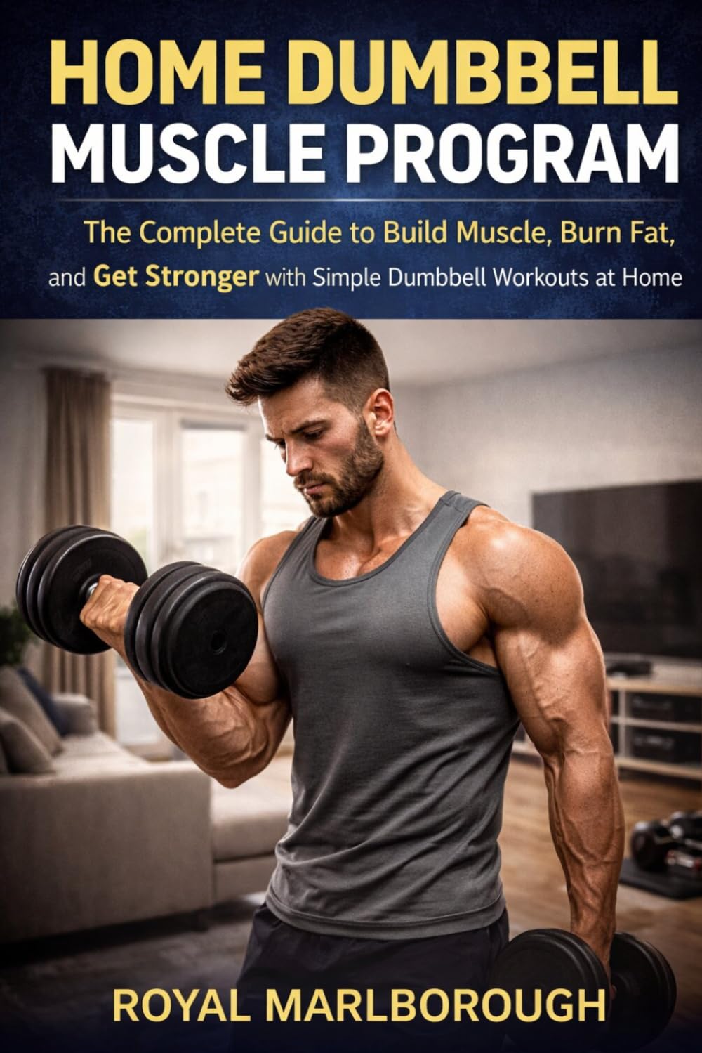 Home Dumbbell Muscle Program: The Complete Guide to Build Muscle, Burn Fat, and Get Stronger with Simple Dumbbell Workouts at Home