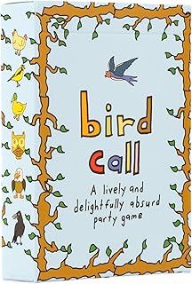 Bird Call - A Lively and Delightfully Absurd 5-Minute Party Game - High Energy Game - Bird Gifts - Bird Watching Gifts - Gifts For Bird Lovers - Funny Stocking Stuffer - 3-8 Players And Ages 7+