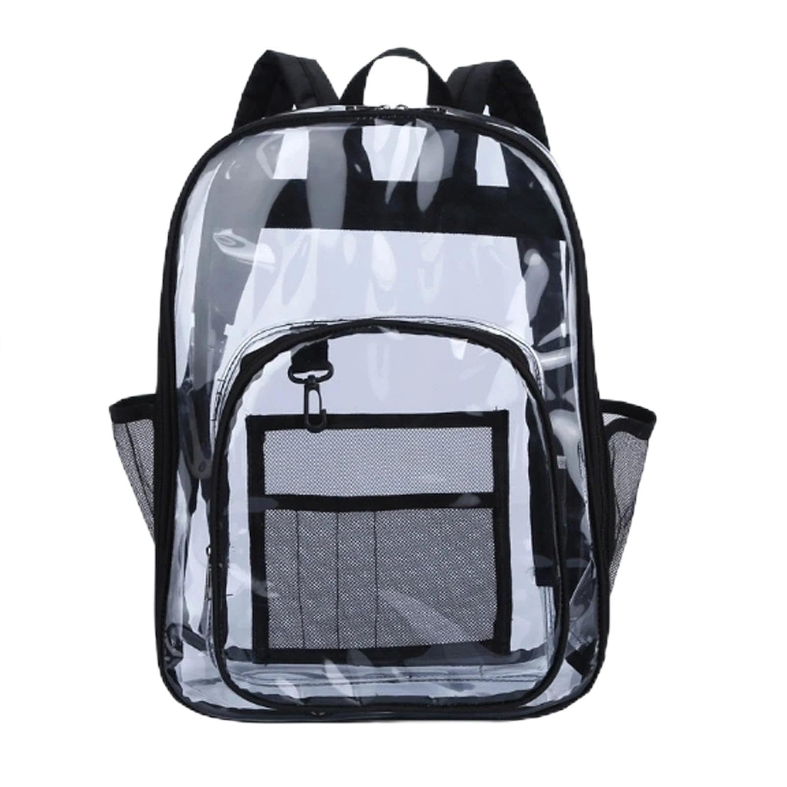 ProCase Zaino Trasparente In PVC Resistente – Unisex Da 16,5 Pollici Per Scuola, Lavoro, Concerti, Palestra E Picnic – Borse Da Festival Con Scomparti