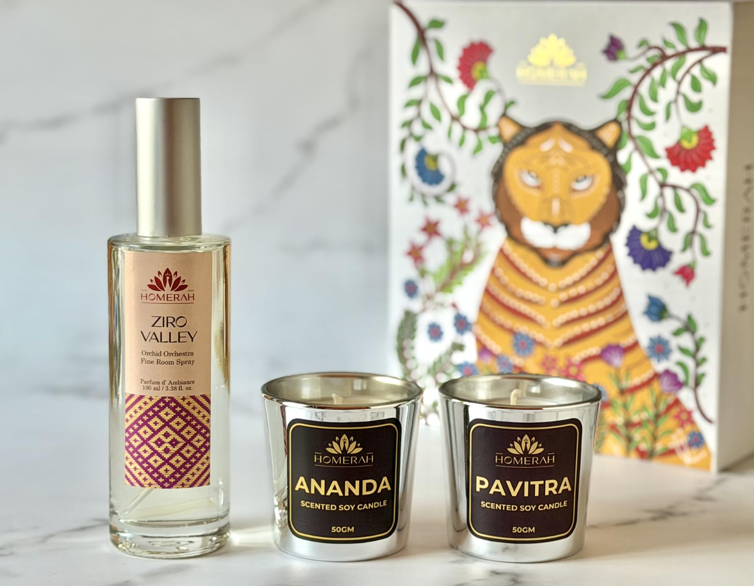 Hill Song Collection Gift Set, Orchid, Honey Rose, Eucalyptus Scents, Multicolour, 700g, 3 Items, Indoor Use-image-19