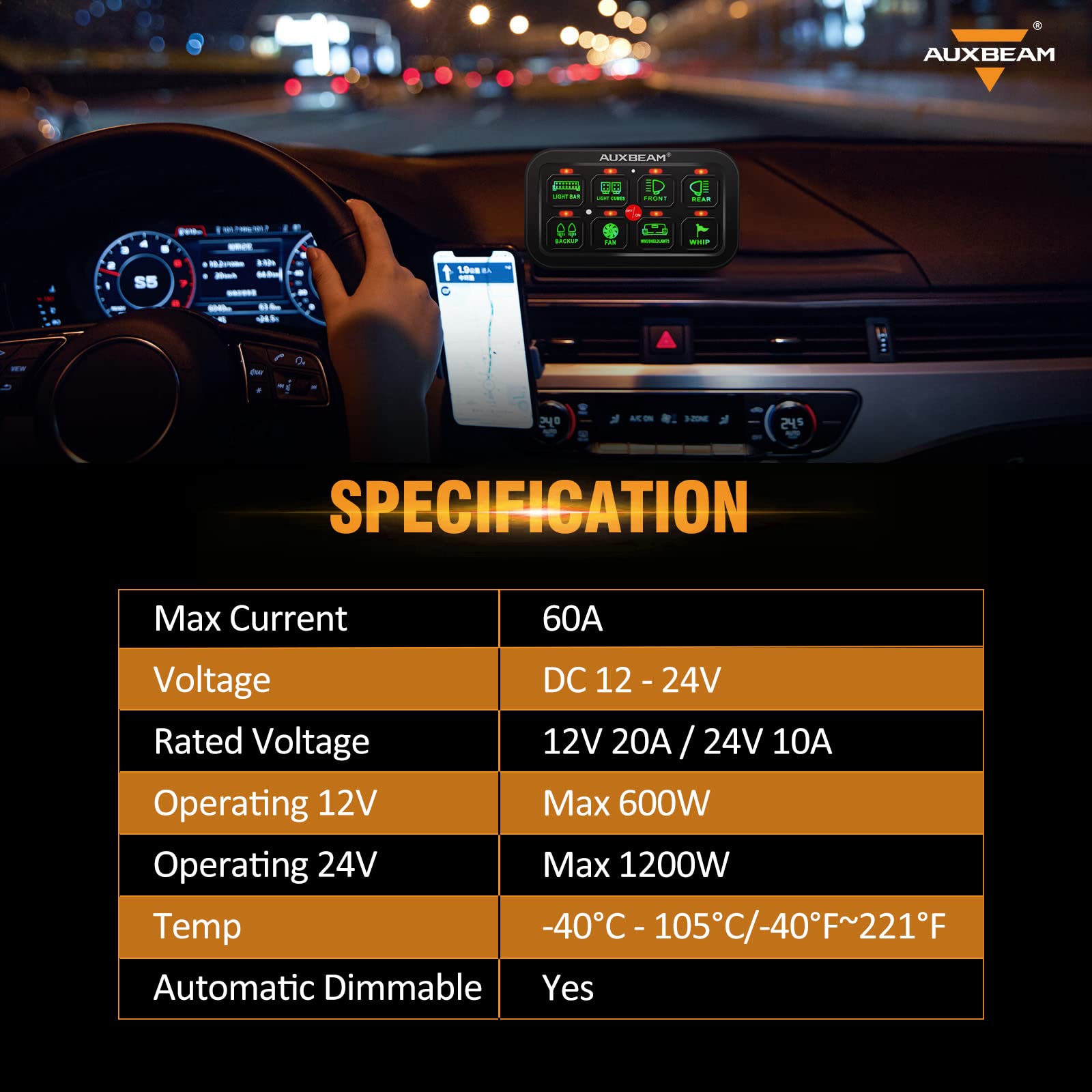 Snapklik.com : 8 Gang Switch Panel GB80 Universal Circuit Control ...