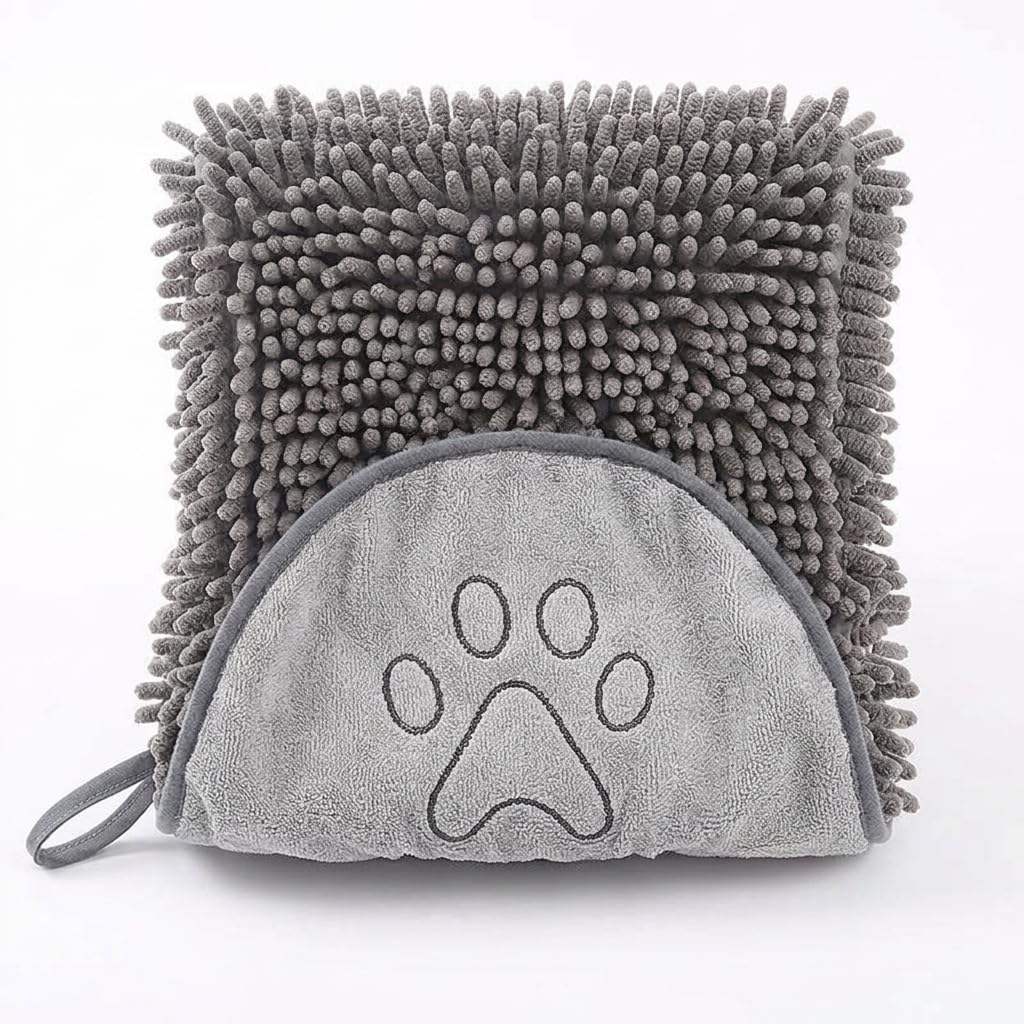 Ultra Absorbent Pet Towel - Quick Drying Soft Microfiber Dog Towel for Bathing, Grooming, Swimming, Waterproof Pet Drying Towel for Small Medium Large Dogs Cats