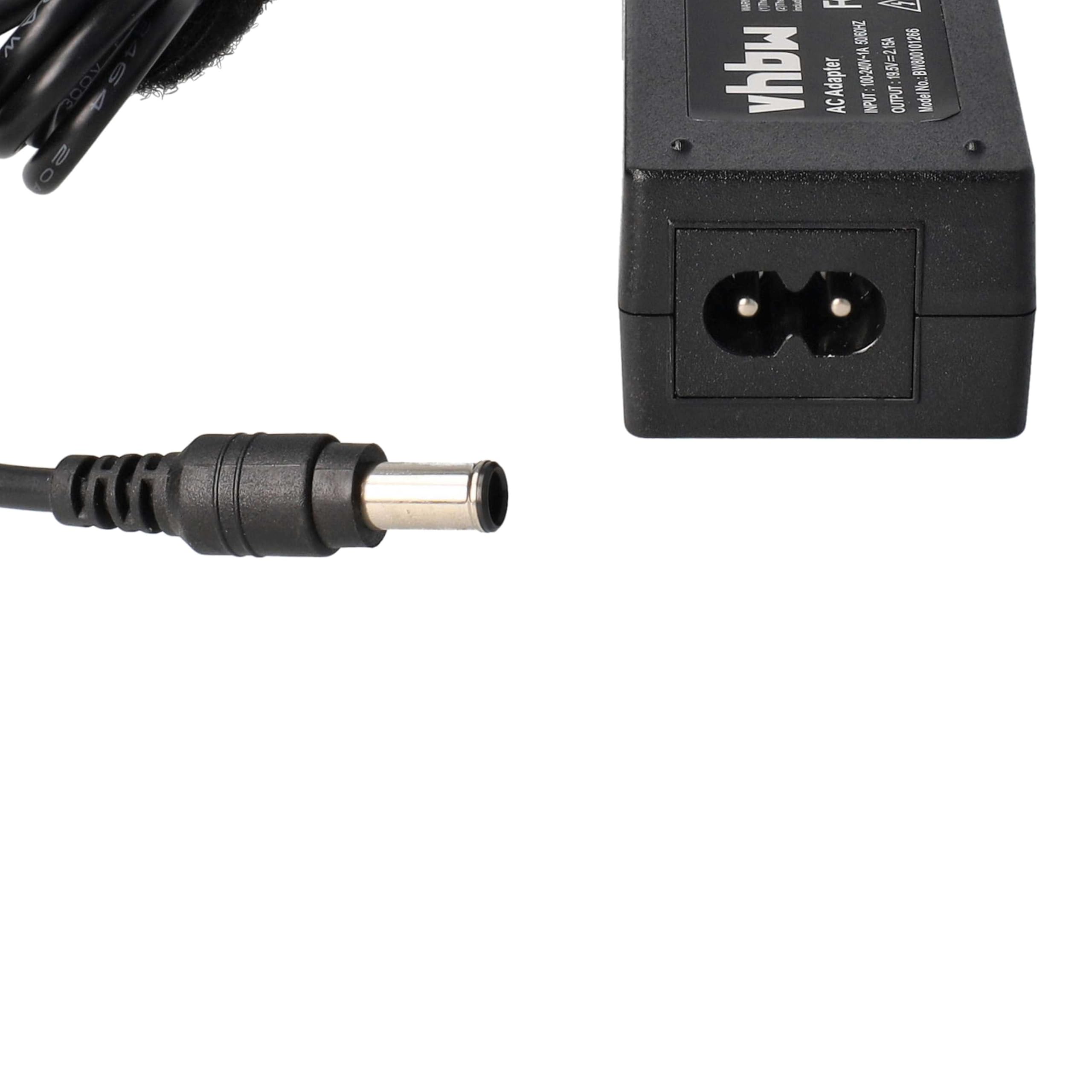 vhbw alimentatore compatibile con Sony Vaio PCG-F150, PCG-888, PCG-8A1N, PCG -8Q4L, PCG-F16/BP, PCG-F14/BP notebook, 91 W