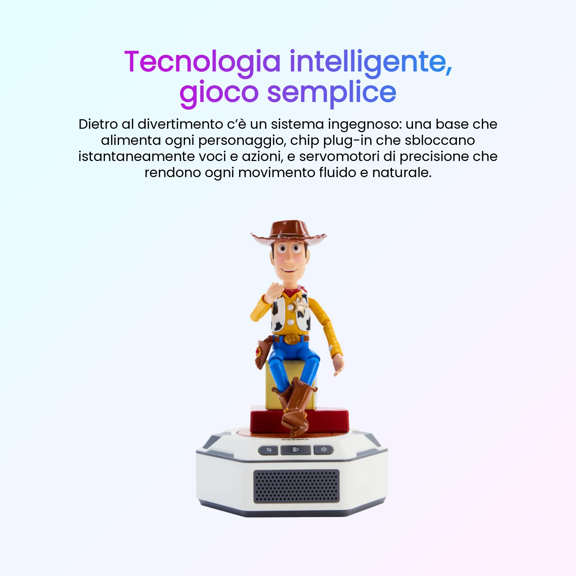 Robosen Set Mini Robot Toy Story Disney Pixar – Personaggi Robot Intelligenti Interattivi con Voce e Movimento | Woody, Buzz, Jessie, Rex, Alien e Lotso | 30° Anniversario