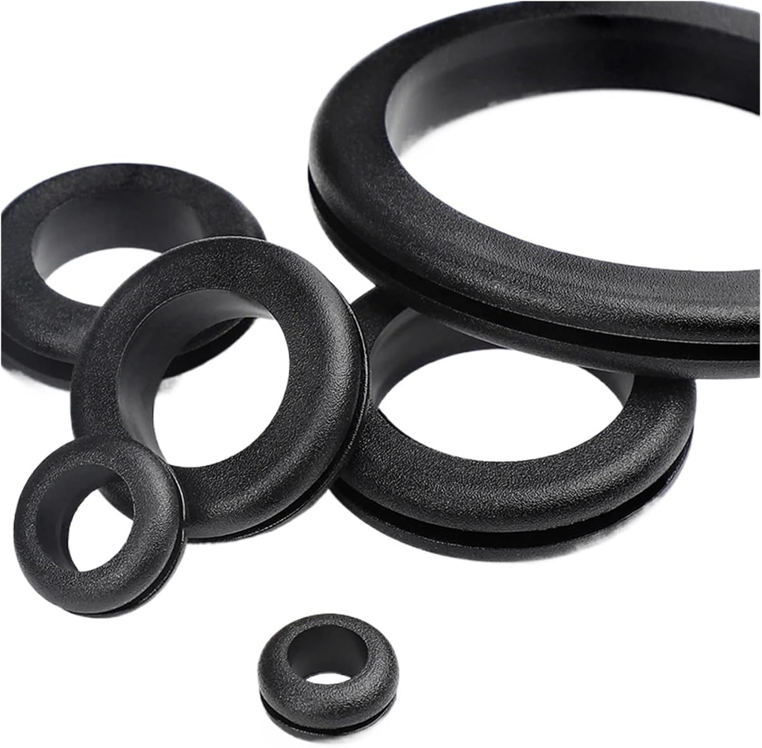 3~80mm Thickness Rubber Seal Ring Oil Sealing Grommet Gasket(10mm (30Pcs))