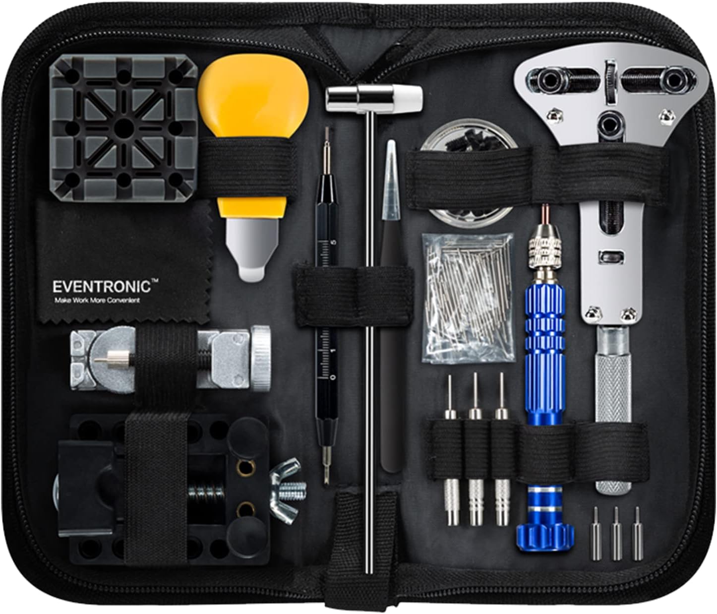 Kit d'outils de retrait de maillons de montre, kit d'outils de barre à