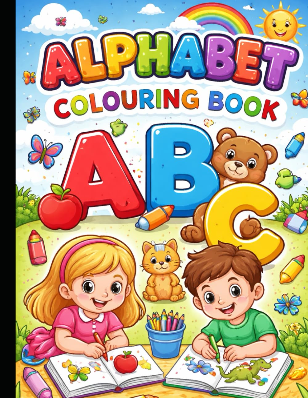 My First Alphabet Coloring Book