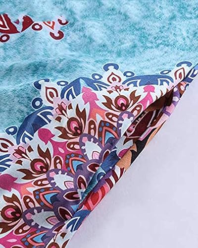 Miniatura 7 de elescat - Vestidos de verano para mujer, estilo informal, sin mangas, estampado floral, holgado, con bolsillo