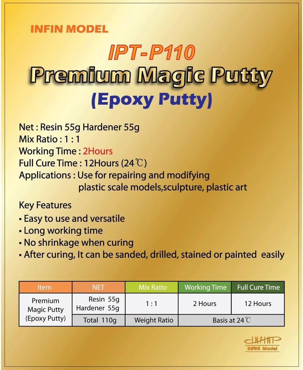 Infini Models Premium Magic Epoxy Putty