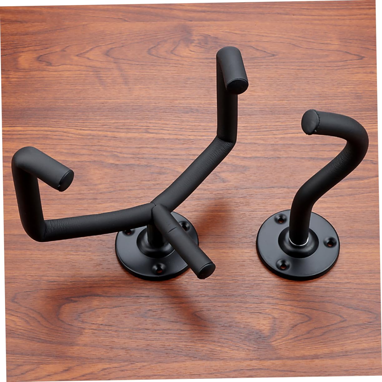 Supporto da Muro Gancio Singolo in Metallo Nero per Chitarra Appeso Stabile e Decorativo per Sala Audio o Soggiorno per Strumenti
