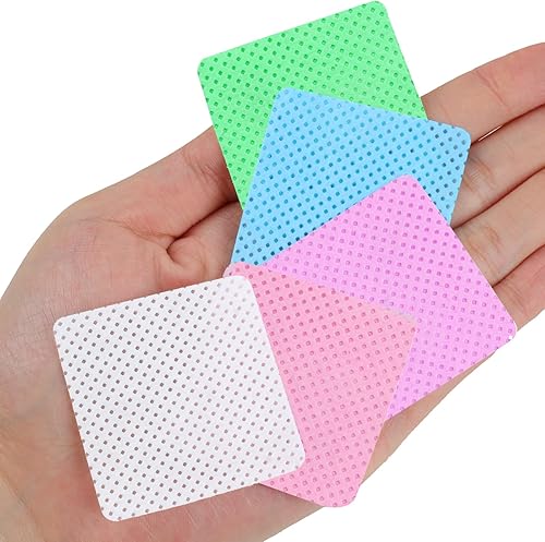 Miniatura 4 de 1000 almohadillas de algodón para uñas, súper absorbentes, suaves, no tejidas, pegamento para pestañas, deshumidificador de esmalte de uñas para