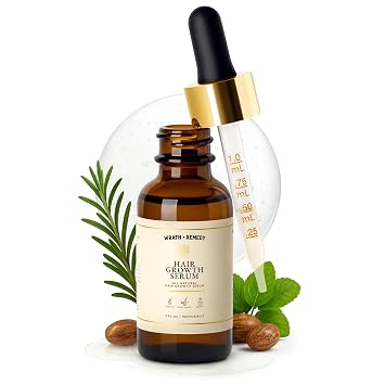 Hair Growth Serum Women & Men USDA Organic Natural Scalp Serum 30 ml