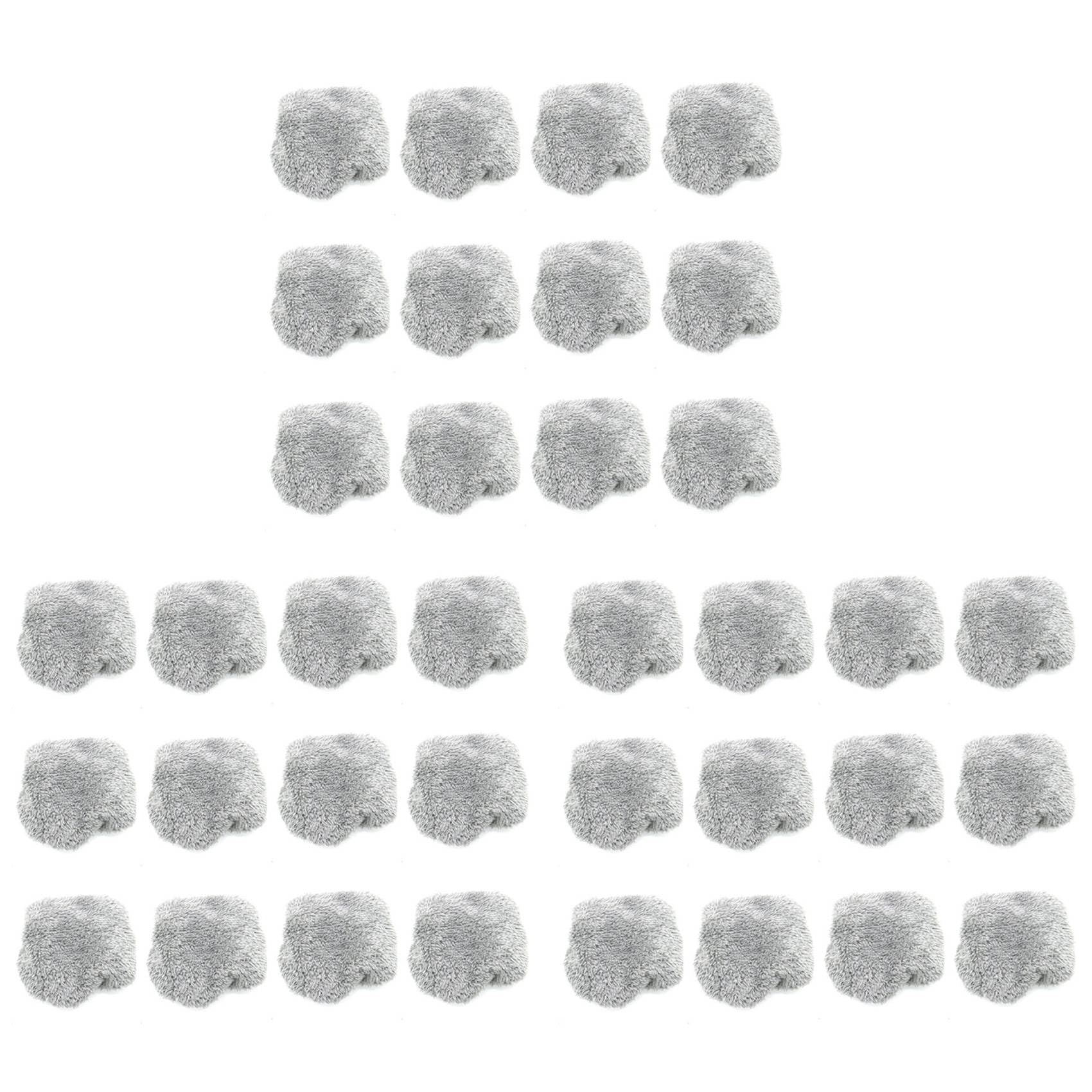 Hndhbfgrt 36PCS Vacuum Cleaner Window Cleaning Robot Cleaning Cloth for Electric Window Cleaning Robot Vacuum Cleaner Washer