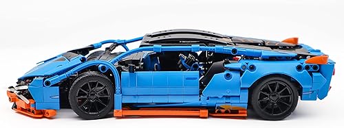 Miniatura 3 de ShupBear Speed Champions - Juego de coche deportivo azul 919 para adultos modelo coleccionable bloques de construcción 1261 unidades