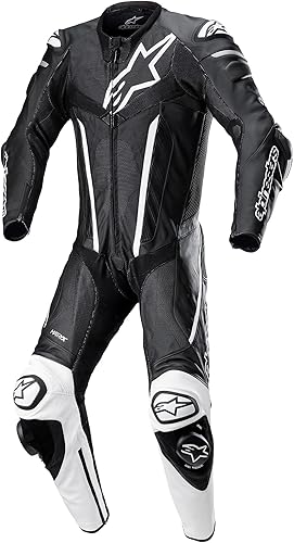 Alpinestars Traje de cuero Fusion 1 pieza (negroblanco, 50)