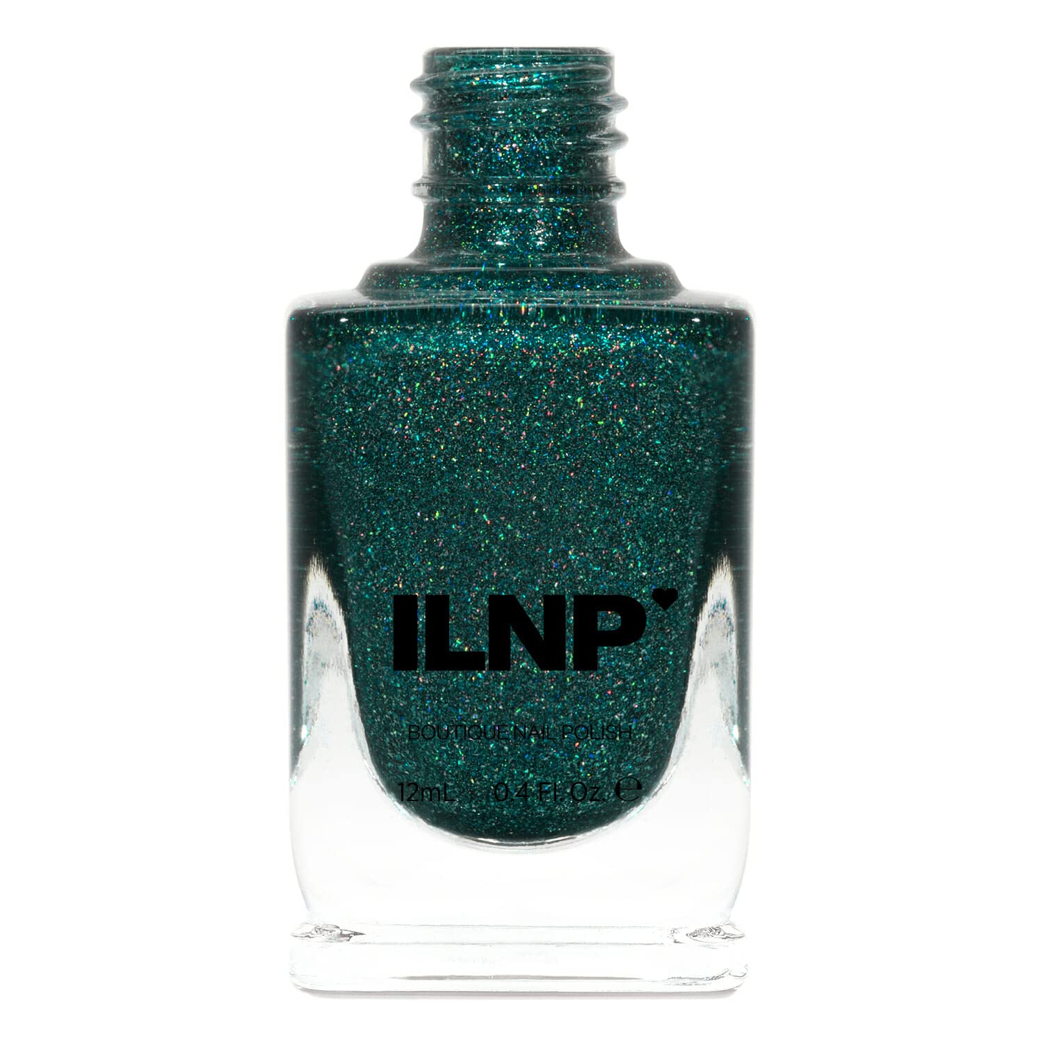 ILNP Park Ave - Deep Jade Green Ultra Holographic Nail Polish