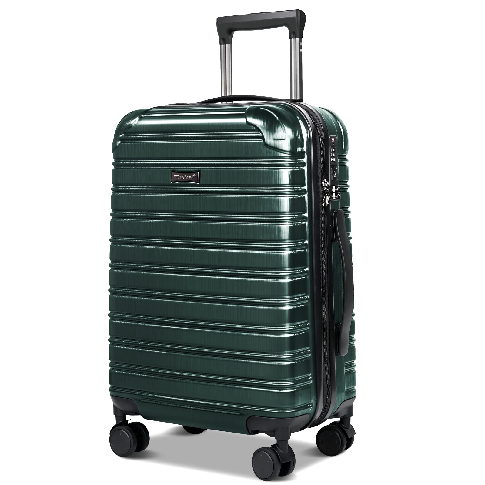 Feybaul Luggage Suitcase PC+ABS with TSA Lock Expandable Hardshell Carry On Luggage with Spinner Whe