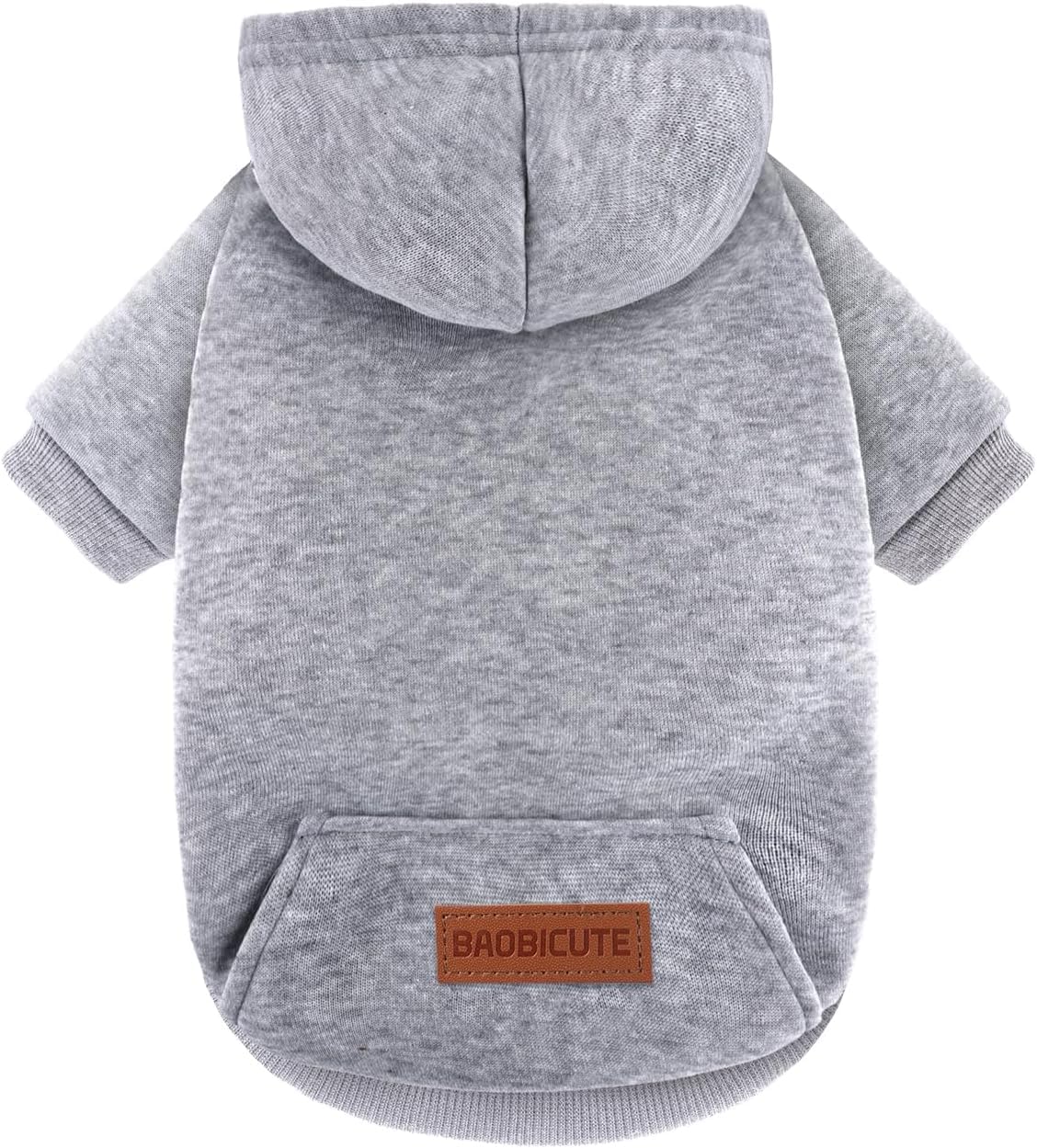 Photo 1 of 1 Pack Dog Hoodie Warm Hood Dog Sweater Cold Weather Small Dogs Sweatshirt Comfort Pet Clothes for Small Medium Dogs with Pockets Cats Chihuahua Clothes for Male Female Girl Boy Sporty Daily Wear