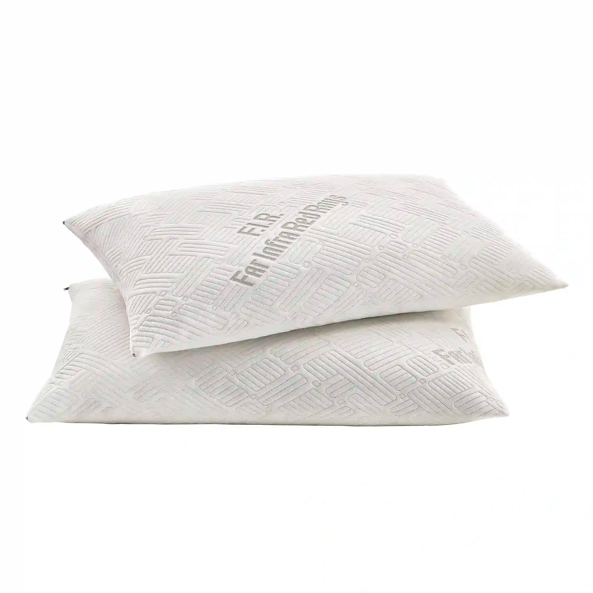 Bonazzi Home, due federe, coppia di federe per cuscino con tecnologia FIR, per un benessere di tutto il corpo, 100% MADE IN ITALY