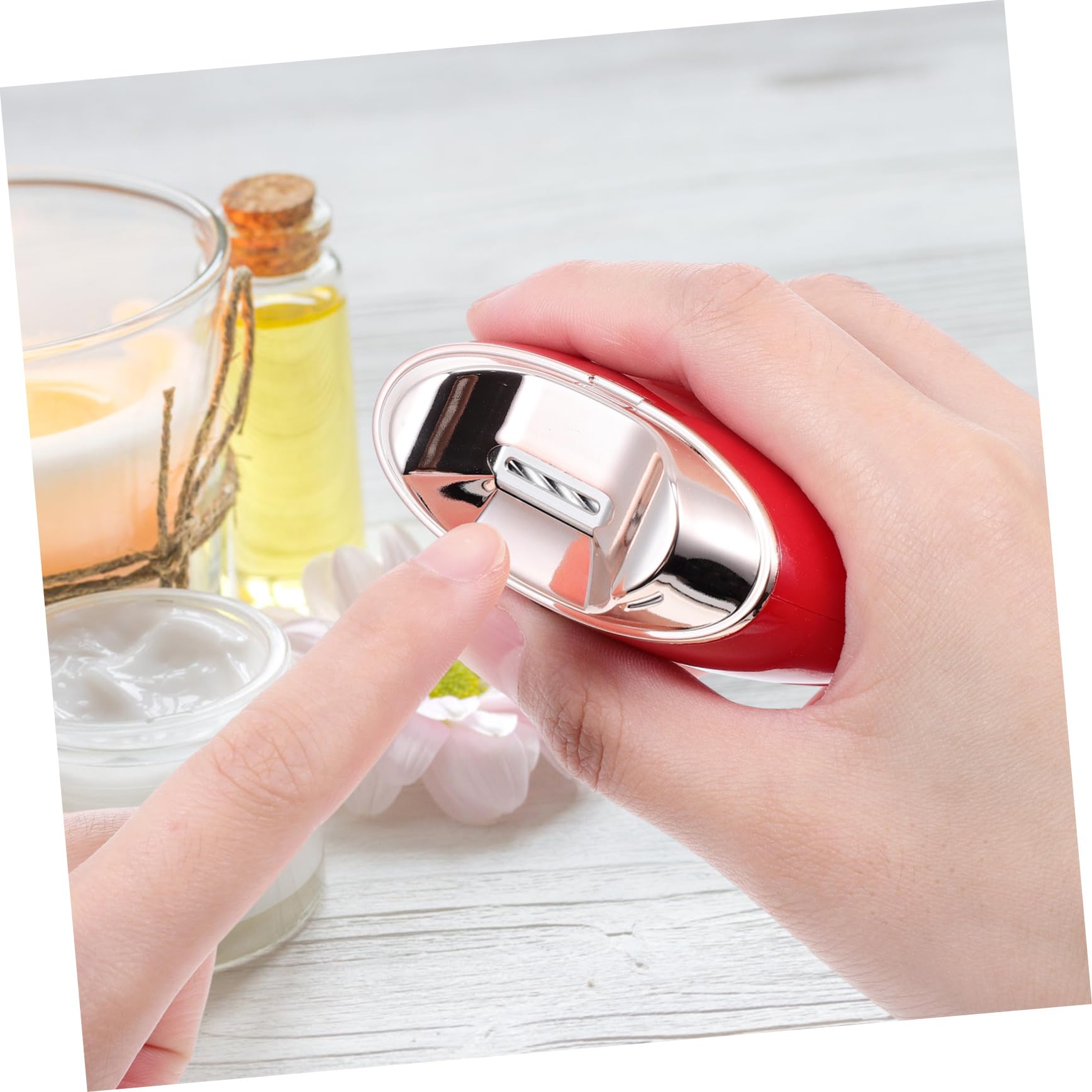 1juego Kit De Accesorios Para Cuidado De Uñas Eléctrico Para Niño Niña Cortauñas Profesional Con Cabezas Intercambiables Ligero y Portátil Para Manicura Infantil