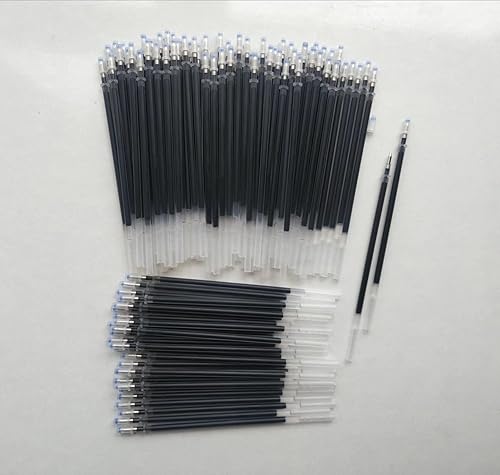 Miniatura 8 de Recambio de bolígrafo de gel de 0.020 in, 100 repuestos de bolígrafo de gel, negro, repuesto de bolígrafo de 0.020 in, repuesto de tamaño universal