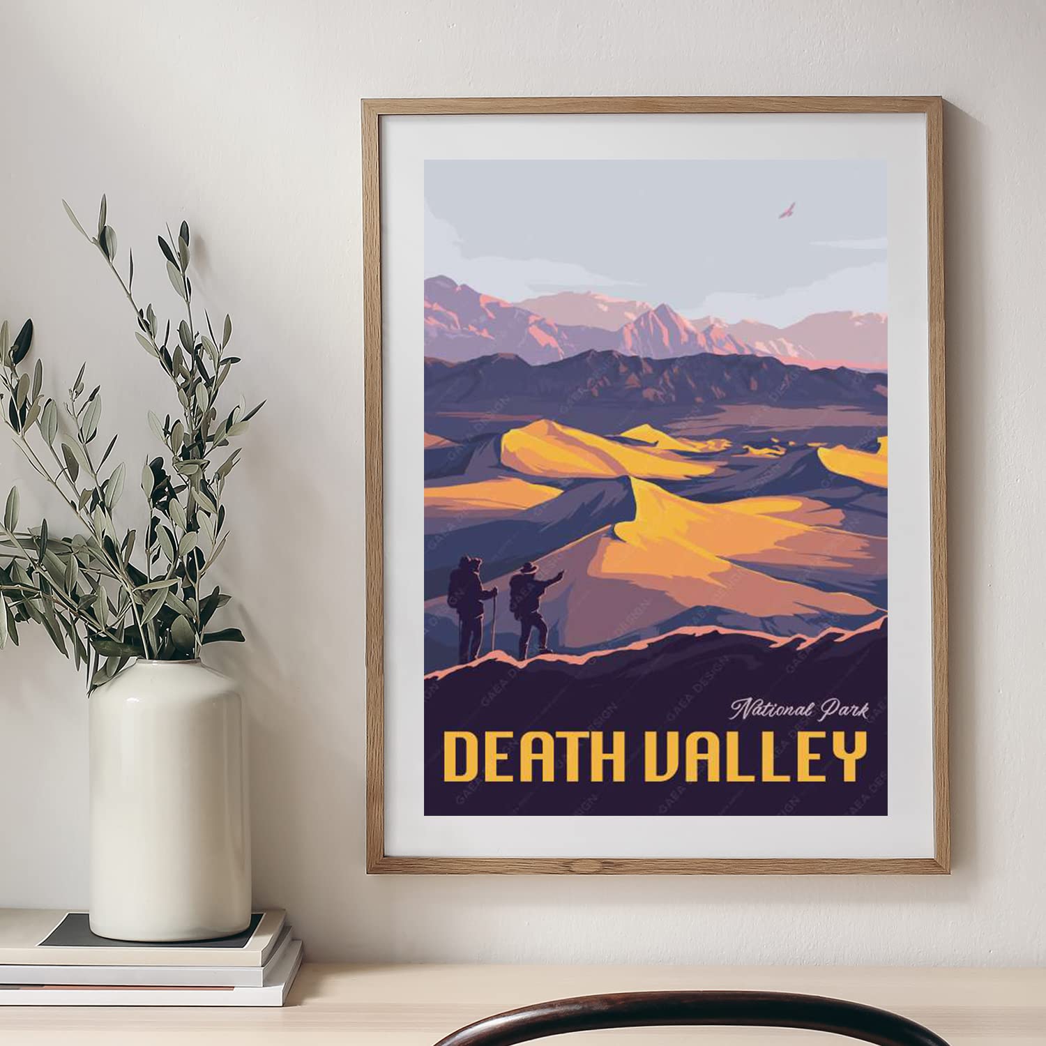 Death Valley National Park Posters Vintage Travel Poster American