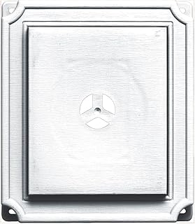 Ekena Millwork Builders Edge 130110001001 Mounting Block, 001, White