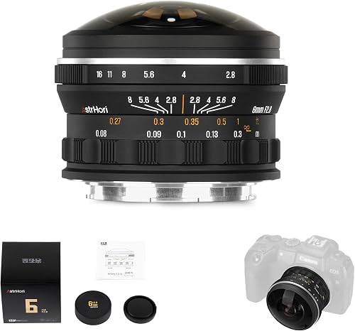 AstrHori 6mm F2.8 Full-Frame Circular Fisheye Lens (Fit for RF-Mount)