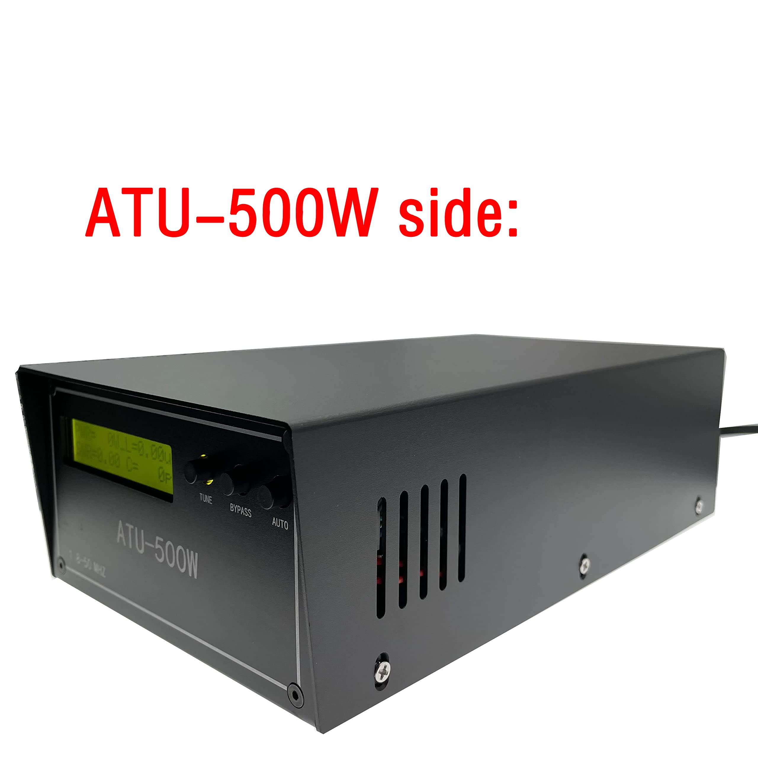 ATU-100 Upgrade ATU-500W Antennentuner mit Metallgehäuse Assembled(ATU-500W von N7DDC)