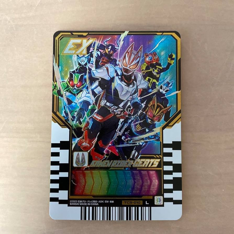 メモリアルワンネスレイズバックル 付属 ライドケミートレカ 仮面ライダーギーツ メモリアルワンネスレイズバックル 付属 ライドケミートレカ