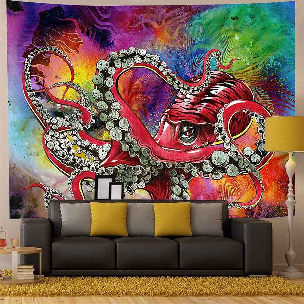 サイケデリックトライク絵画　厚布　タペストリー サイケデリックトライク絵画 厚布 タペストリー