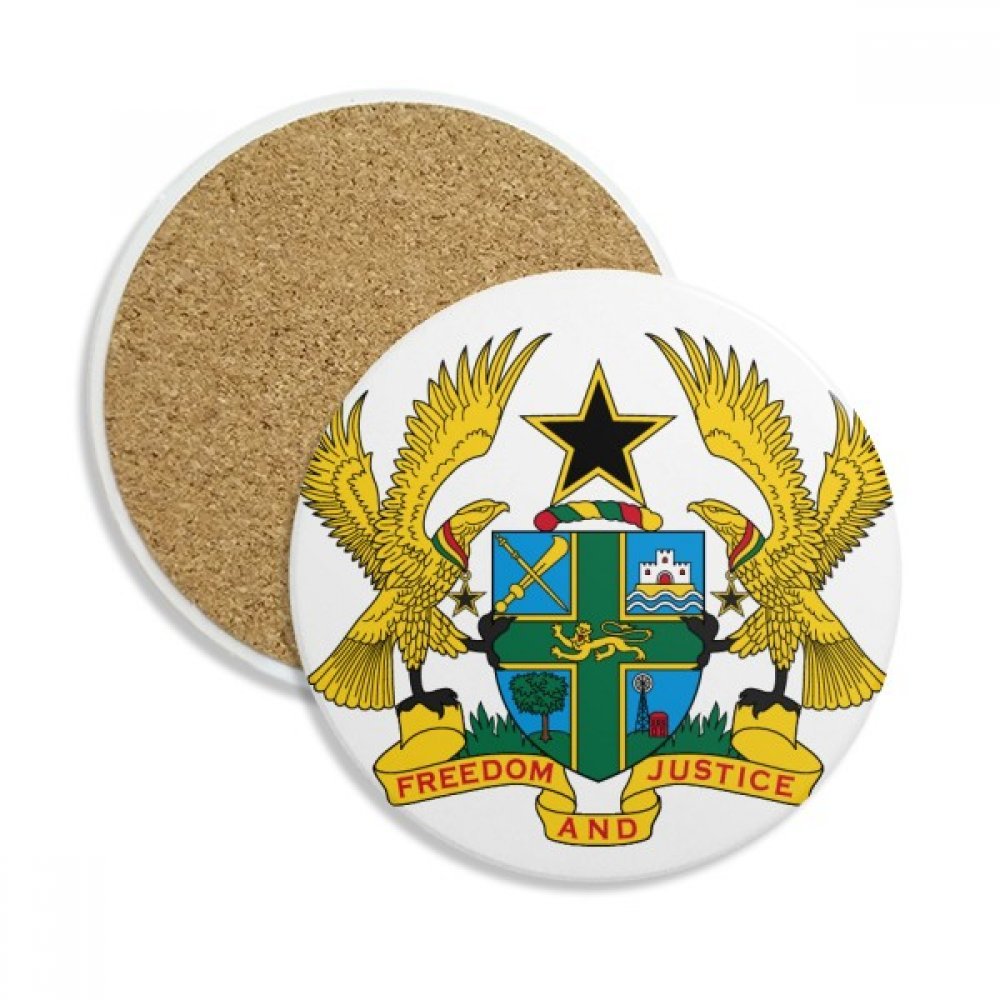 Coaster en céramique Ghana pour éviter les taches d'eau sur la table