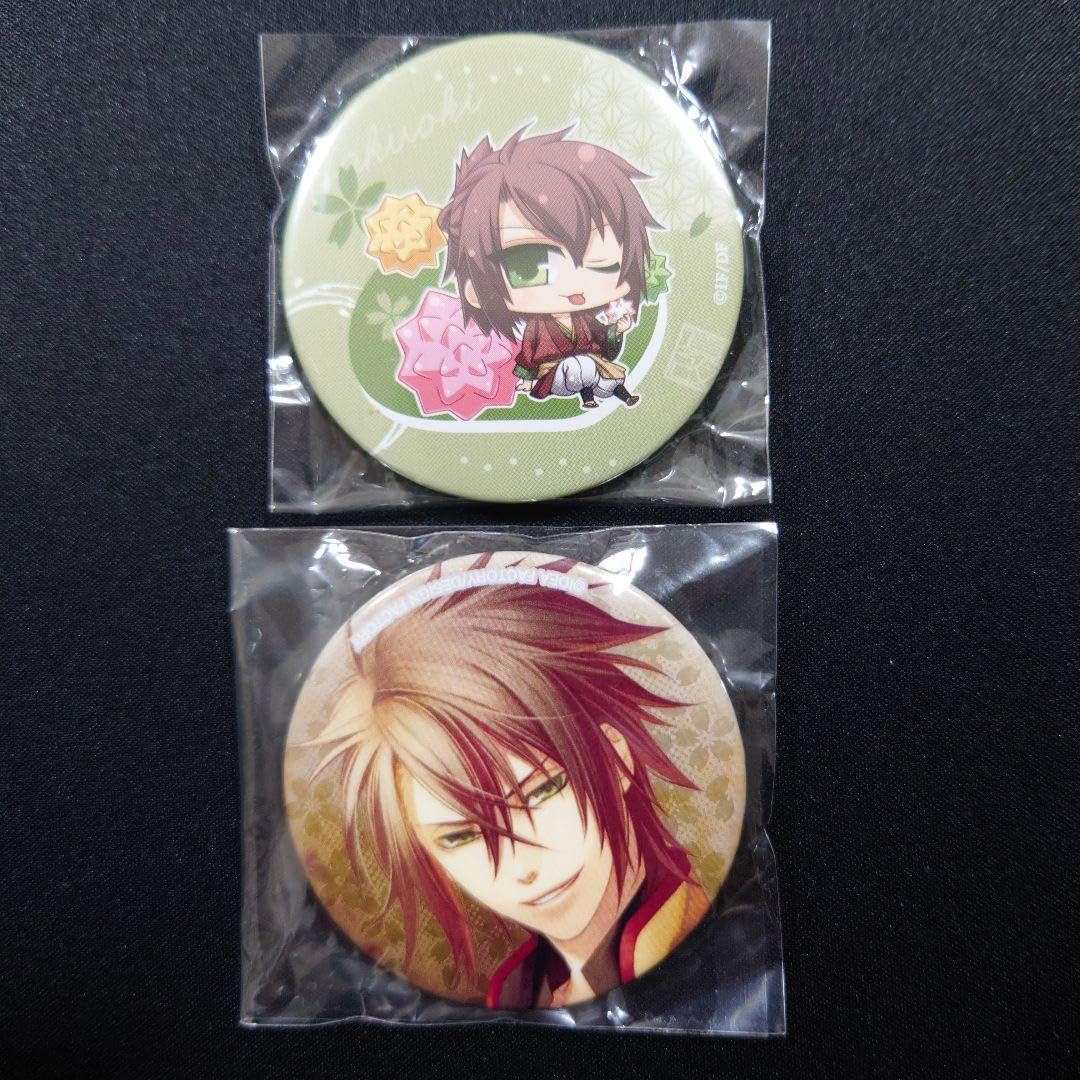Amazon.co.jp: オトメイト 薄桜鬼 沖田総司 agf限定キラ缶バッジ