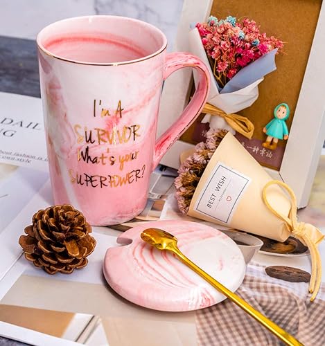 Miniatura 2 de Regalos para sobrevivientes de cáncer para mujeres, regalo para sobrevivientes para concientización sobre el cáncer de mama, pacientes de