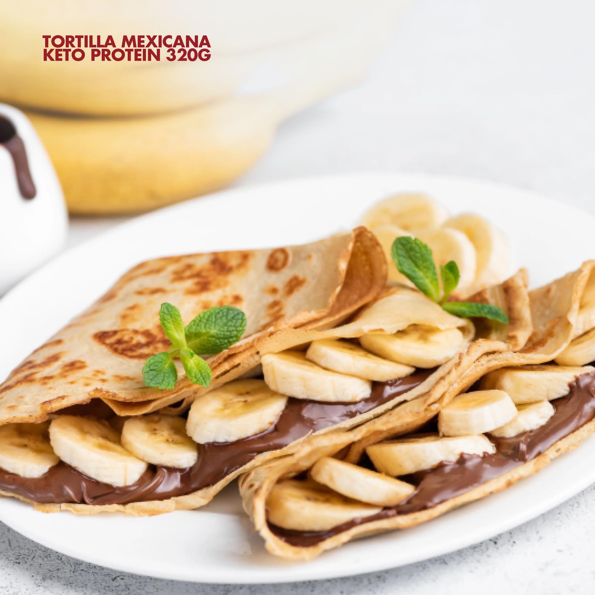 BestDiet Keto Protein Tortillas de blé -35% glucides, 22% protéines, 3 paquets 8 tortillas mexicaines 320g