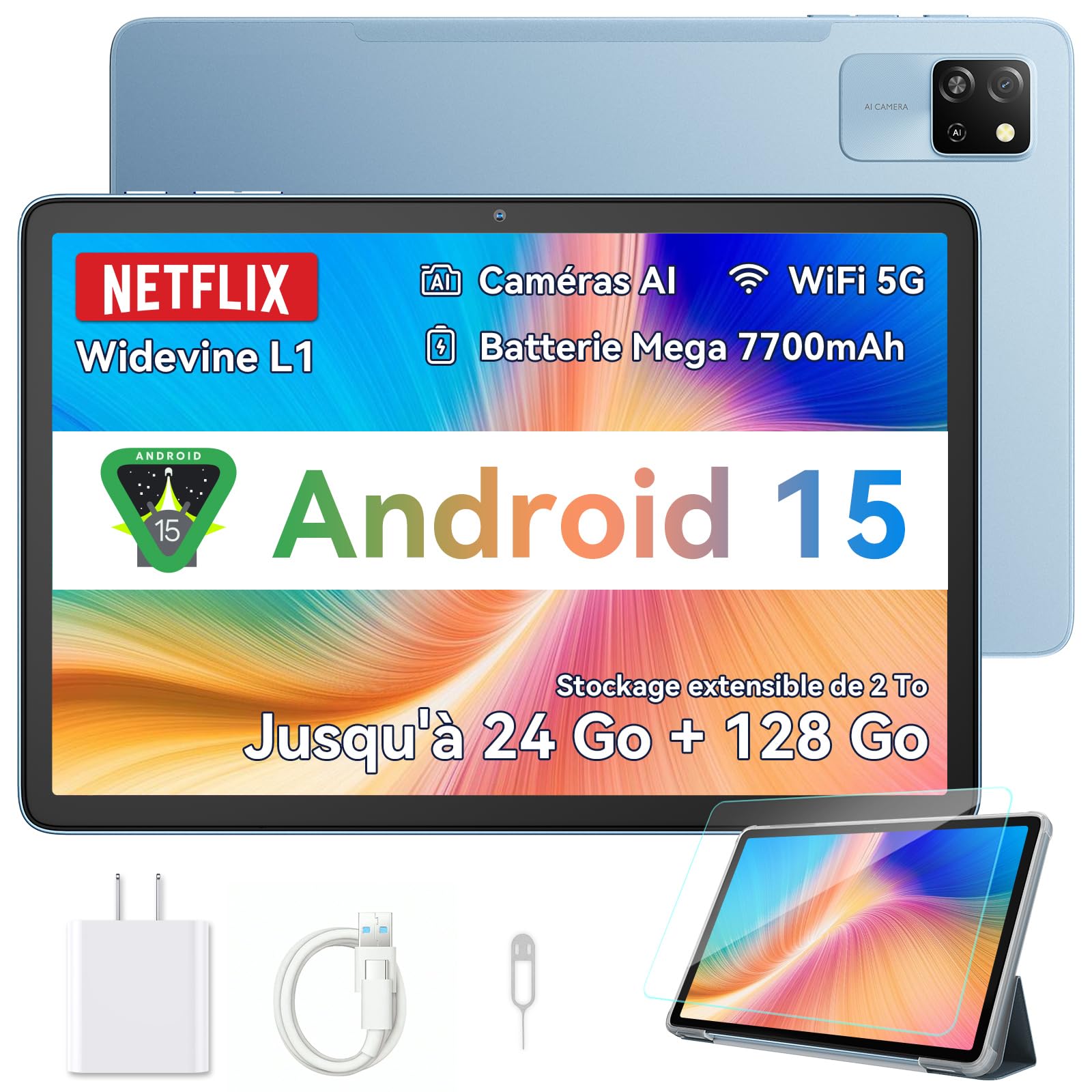 Blackview ZENO 1 8 Inch Tablet with SIM Card Slot, Android 15