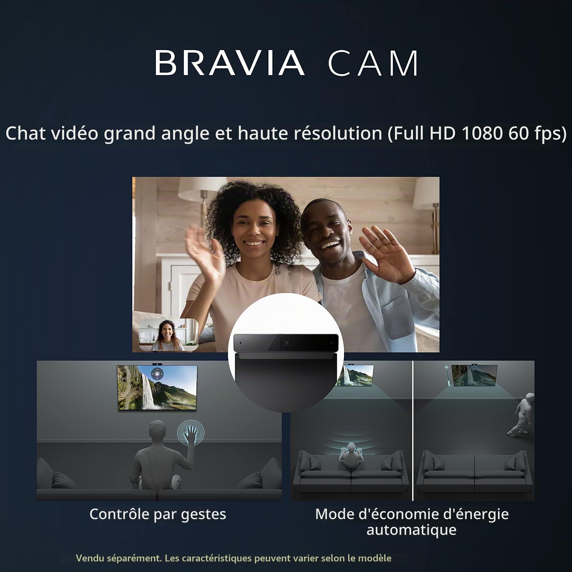 Sony TV Bravia KD-43X75WL : TV 4K Ultra HD LED | HDR | Google TV | Pack ECO | BRAVIA Core - Modèle 2023