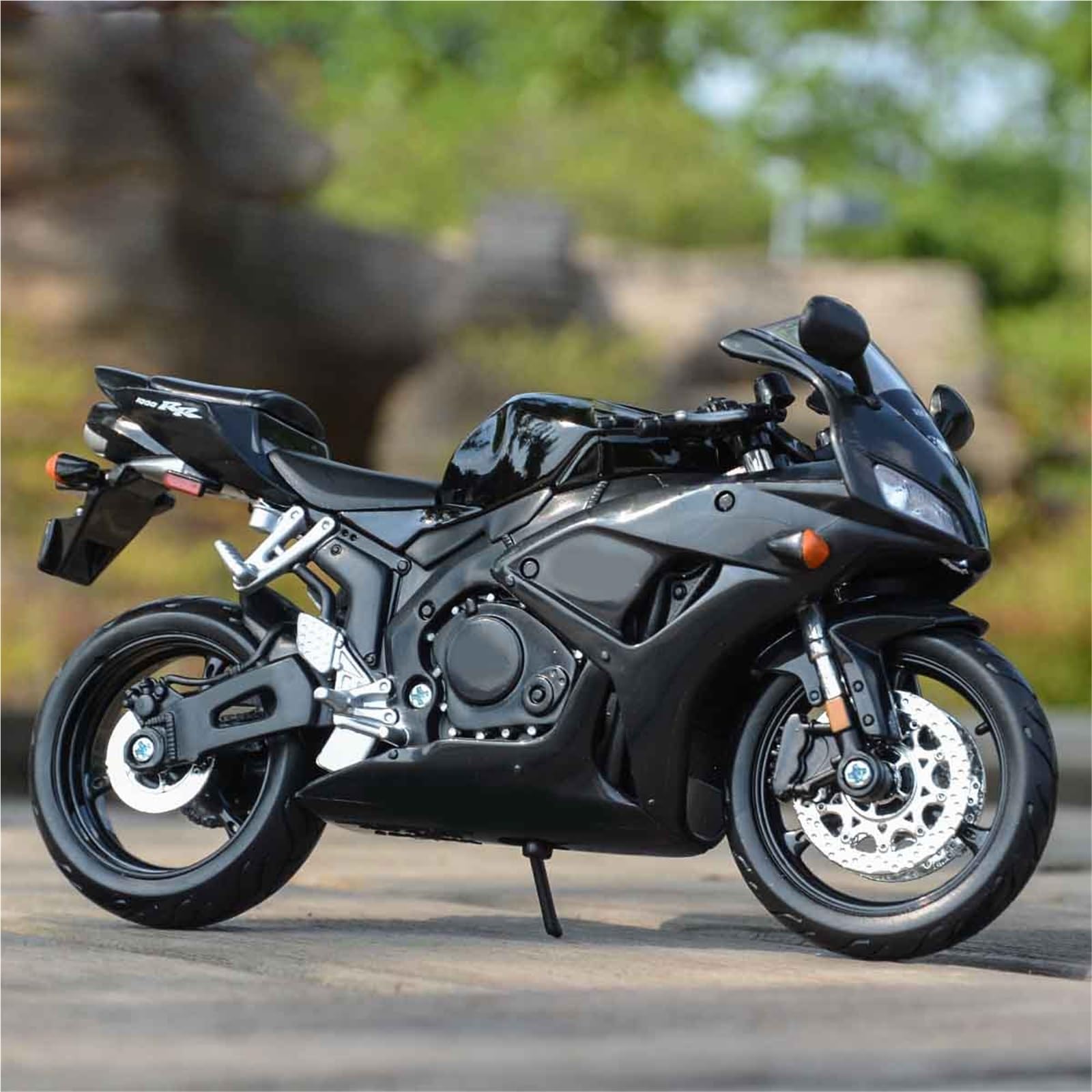 Per CBR1000RR Veicoli Pressofusi Neri Hobby Da Collezione Modello Di Moto Giocattoli 1:12