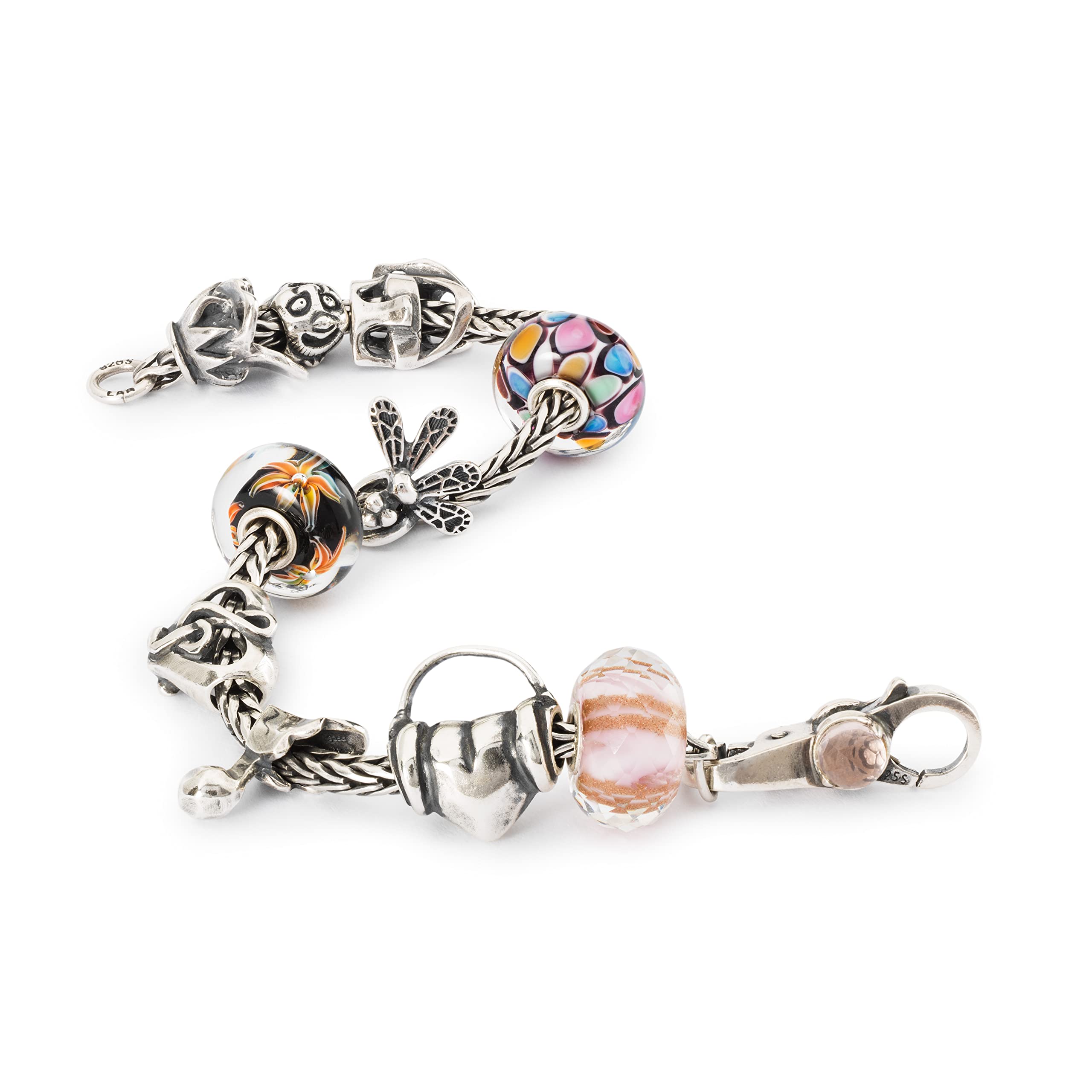 Trollbeads TGLBE-20366 Perle en verre Motif chemin des miracles, Verre