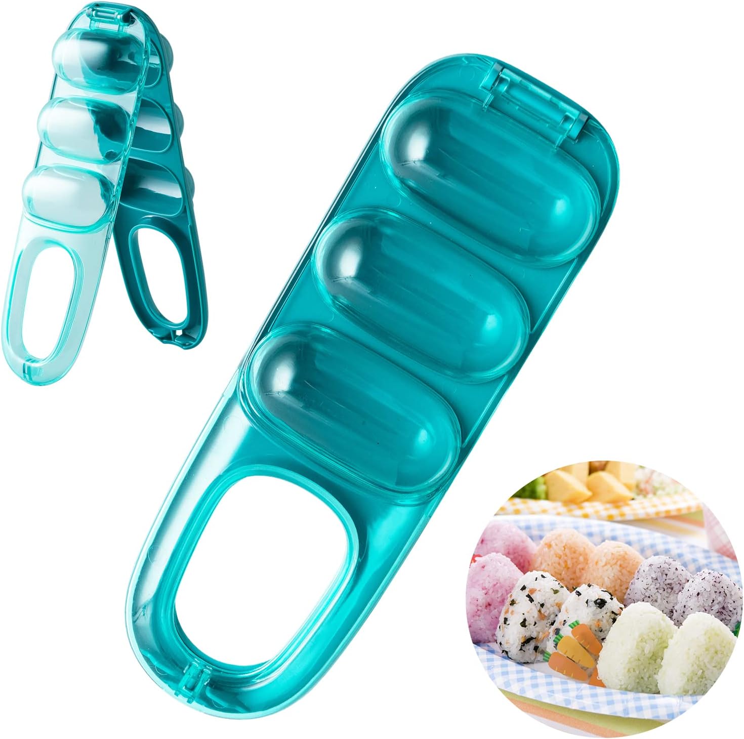 MMXYYUU Rice Ball Mold Shaker Baby Rice Ball Maker