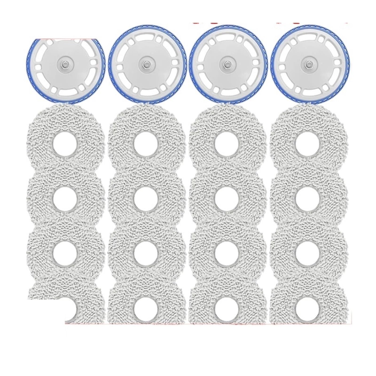 LMRXOFE Mop Bracket Fit,Compatible For Ecovacs,T30S,T30/T30 Pro,Compatible For Omni,N30/N30Pro,T50,Part Acssories(2 mop bracket 4M)