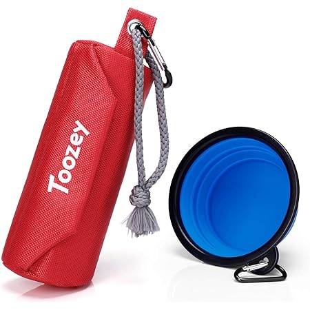 Toozey Futterbeutel Fur Hunde Futterdummy Fur Trocken Nassfutter Hunde Futterbeutel Zum Apportieren Reissverschluss Klettverschluss Bonus Faltbare Hundenapf Karabiner Band Training E Book Amazon De Haustier