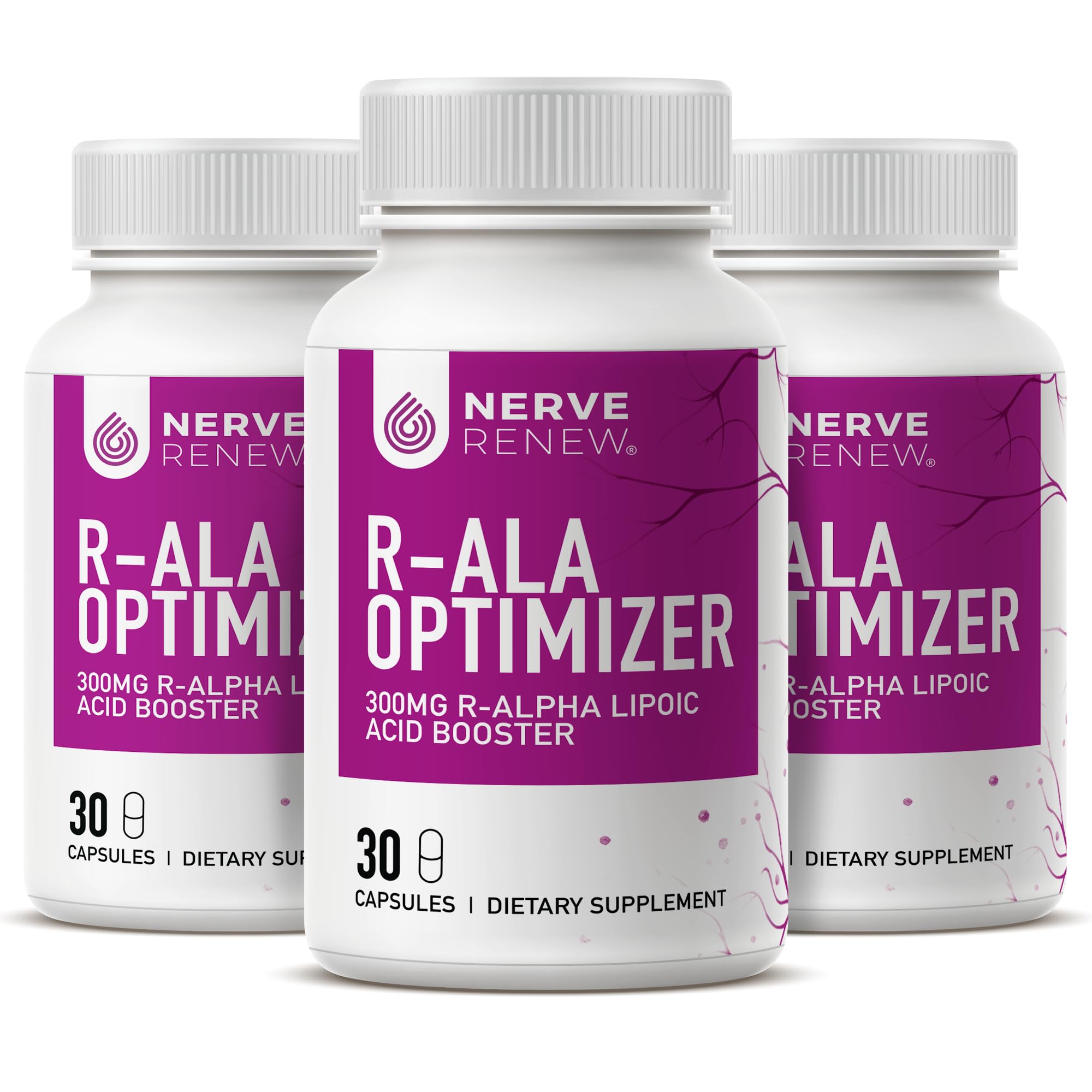 Amazon.com: NERVE RENEW Optimizer, 3 Pack (90 Capsules) - 300 mg